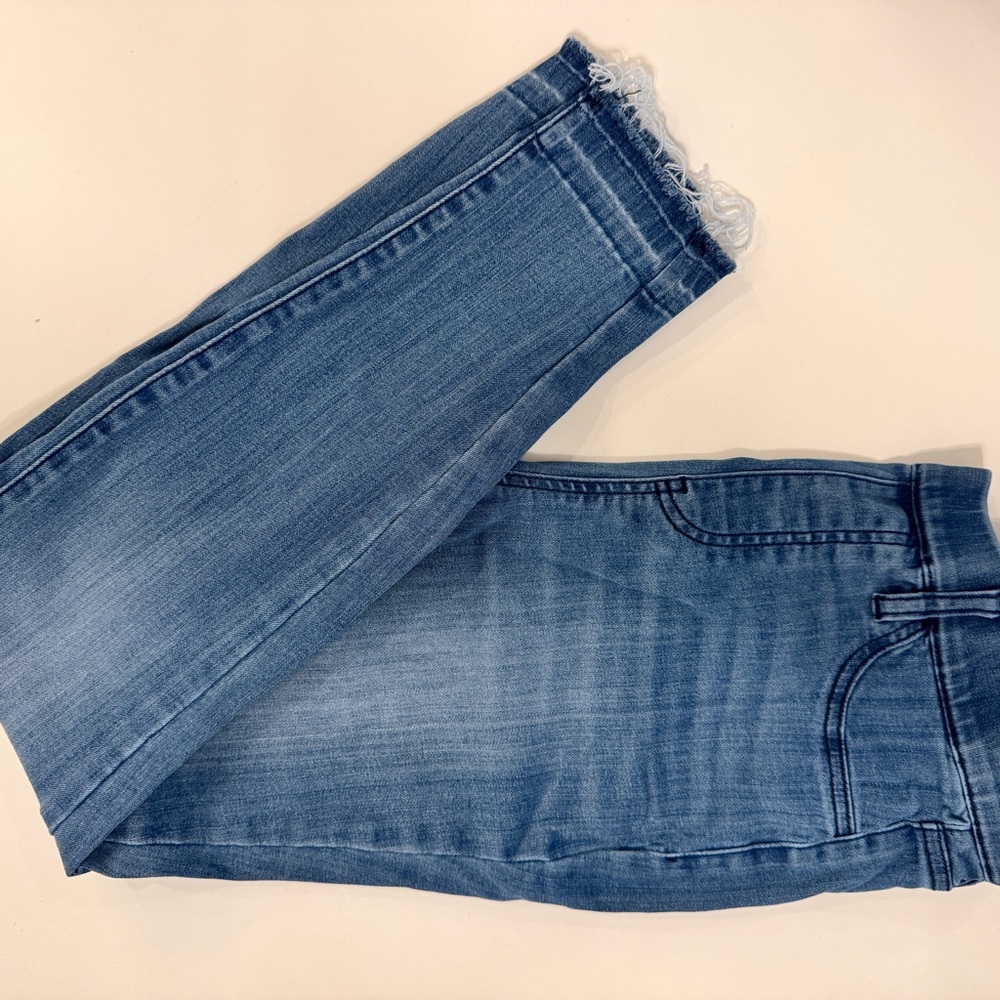 Judy Blue Light Blue Women's Jeans - Carson City High Rise Pull‎ On Released Hem - Picture 2 of 4